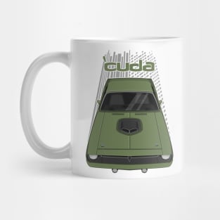 Plymouth Barracuda - Hemi Cuda - 1970 - Green Mug